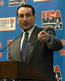 Mike Krzyzewski, Team USA