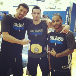 @JJRedick "The champ is here."