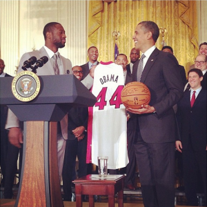 Wade meets the President