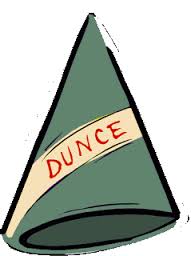 dunce