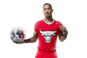 Derrick Rose Bulls sleeves