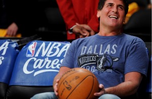 Dallas Mavericks owner Mark Cuban. [Photo by Keith Birmingham via Newscom]