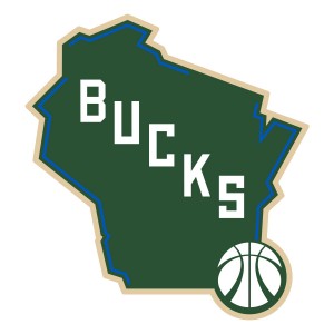 Bucks logo Wisconsin green