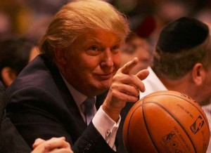 Trump-Basketball